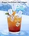 Silonn Ice Maker Countertop, 8 Ice Cubes in 6 Mins, 26.5 lbs/24H, 2 Bullet Ice Sizes, Self-Cleaning Bullet Ice Maker, Portable Ice Machine for Kitchen, Party, Office, and RV Camping