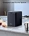 Silonn Ice Maker Countertop, 8 Ice Cubes in 6 Mins, 26.5 lbs/24H, 2 Bullet Ice Sizes, Self-Cleaning Bullet Ice Maker, Portable Ice Machine for Kitchen, Party, Office, and RV Camping