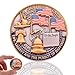 Anniversary Commemorative Coin‌ - American Eagle & Patriotic Symbols Collectible, Coin for Anniversary Celebration & Gifting (1776-2026)
