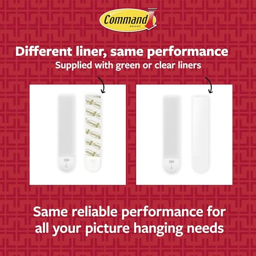 Command Medium and Large Picture Hanging Strips, Damage Free Hanging Picture Hangers, No Tools Wall Hanging Strips for Living Spaces