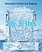 Silonn Ice Maker Countertop, 8 Ice Cubes in 6 Mins, 26.5 lbs/24H, 2 Bullet Ice Sizes, Self-Cleaning Bullet Ice Maker, Portable Ice Machine for Kitchen, Party, Office, and RV Camping