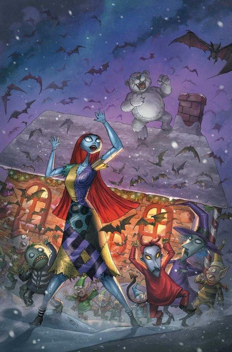 Nightmare Before Christmas, The: The Shiver of Christmas Town #3G VF/NM ; Dynamite comic book | 1:10 Variant Virgin