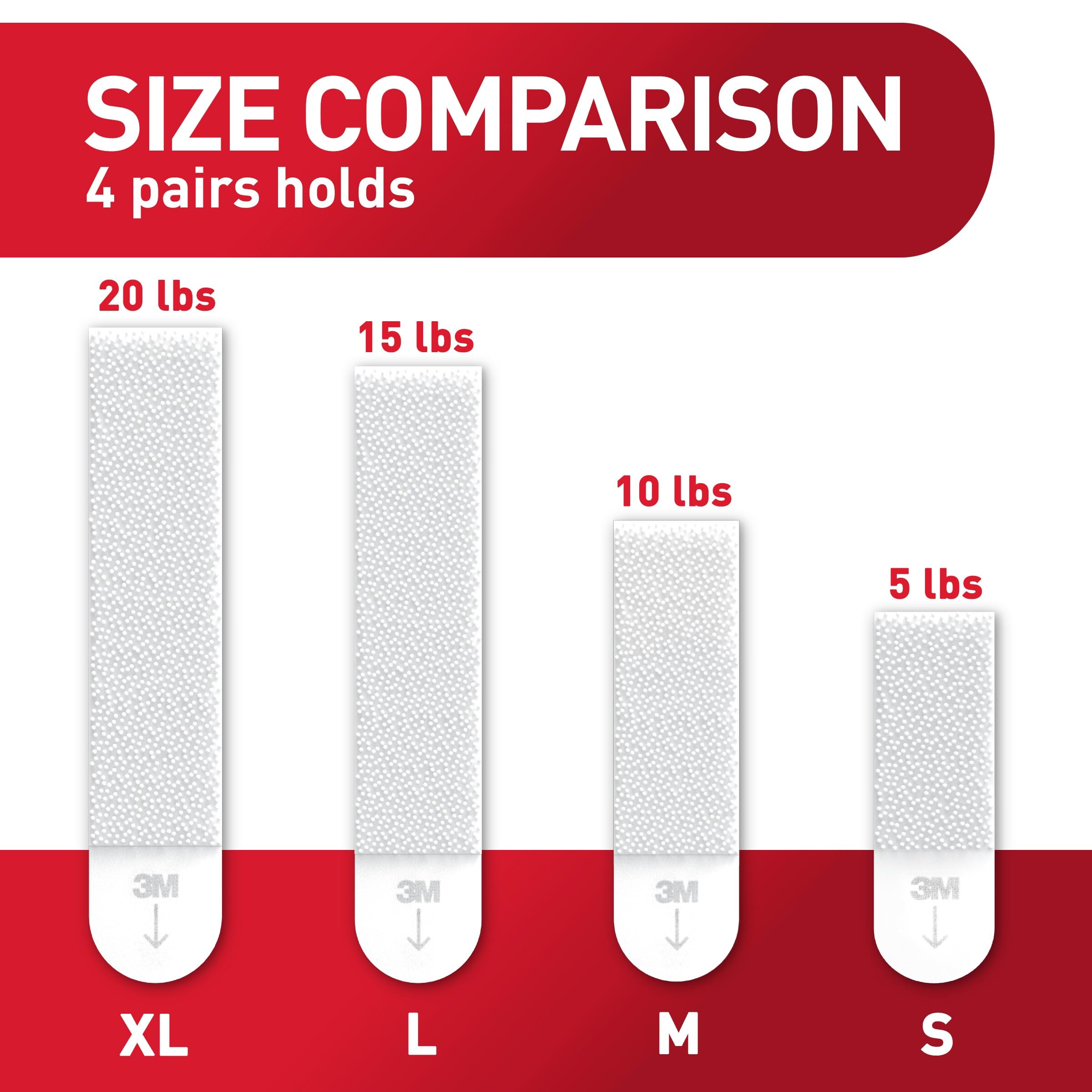 Command Medium and Large Picture Hanging Strips, Damage Free Hanging Picture Hangers, No Tools Wall Hanging Strips for Living Spaces