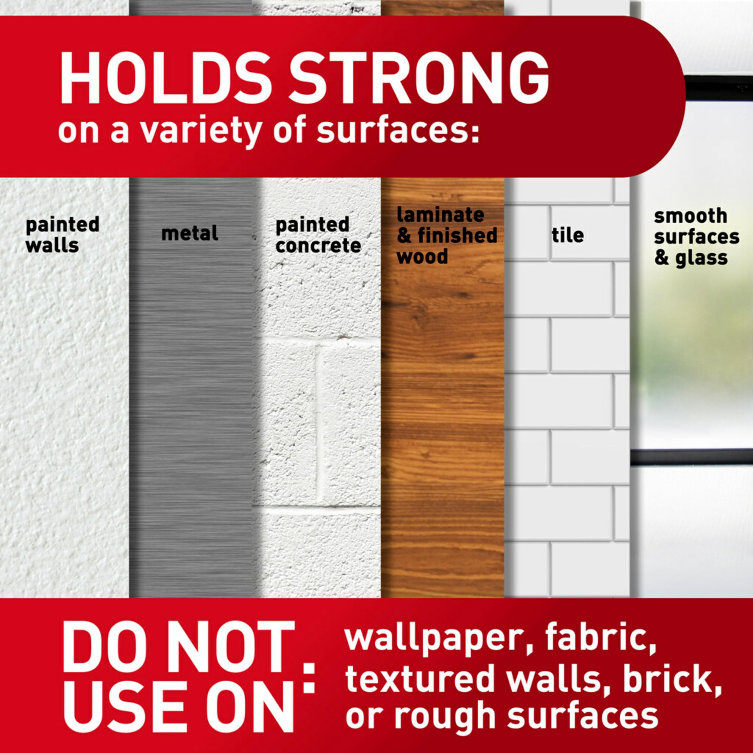 Command Medium and Large Picture Hanging Strips, Damage Free Hanging Picture Hangers, No Tools Wall Hanging Strips for Living Spaces