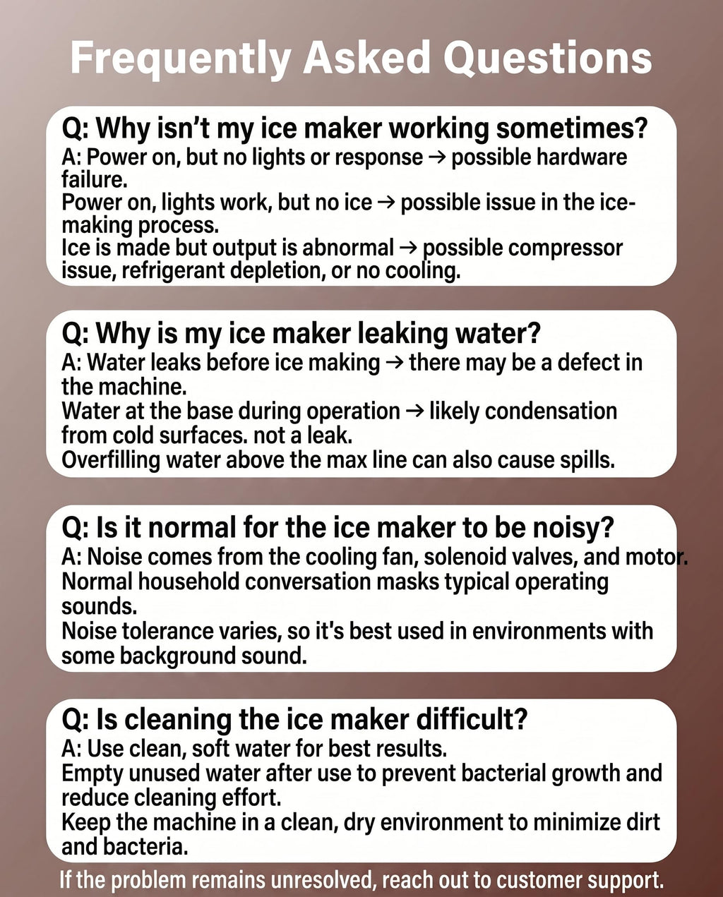 Silonn Ice Maker Countertop, 8 Ice Cubes in 6 Mins, 26.5 lbs/24H, 2 Bullet Ice Sizes, Self-Cleaning Bullet Ice Maker, Portable Ice Machine for Kitchen, Party, Office, and RV Camping