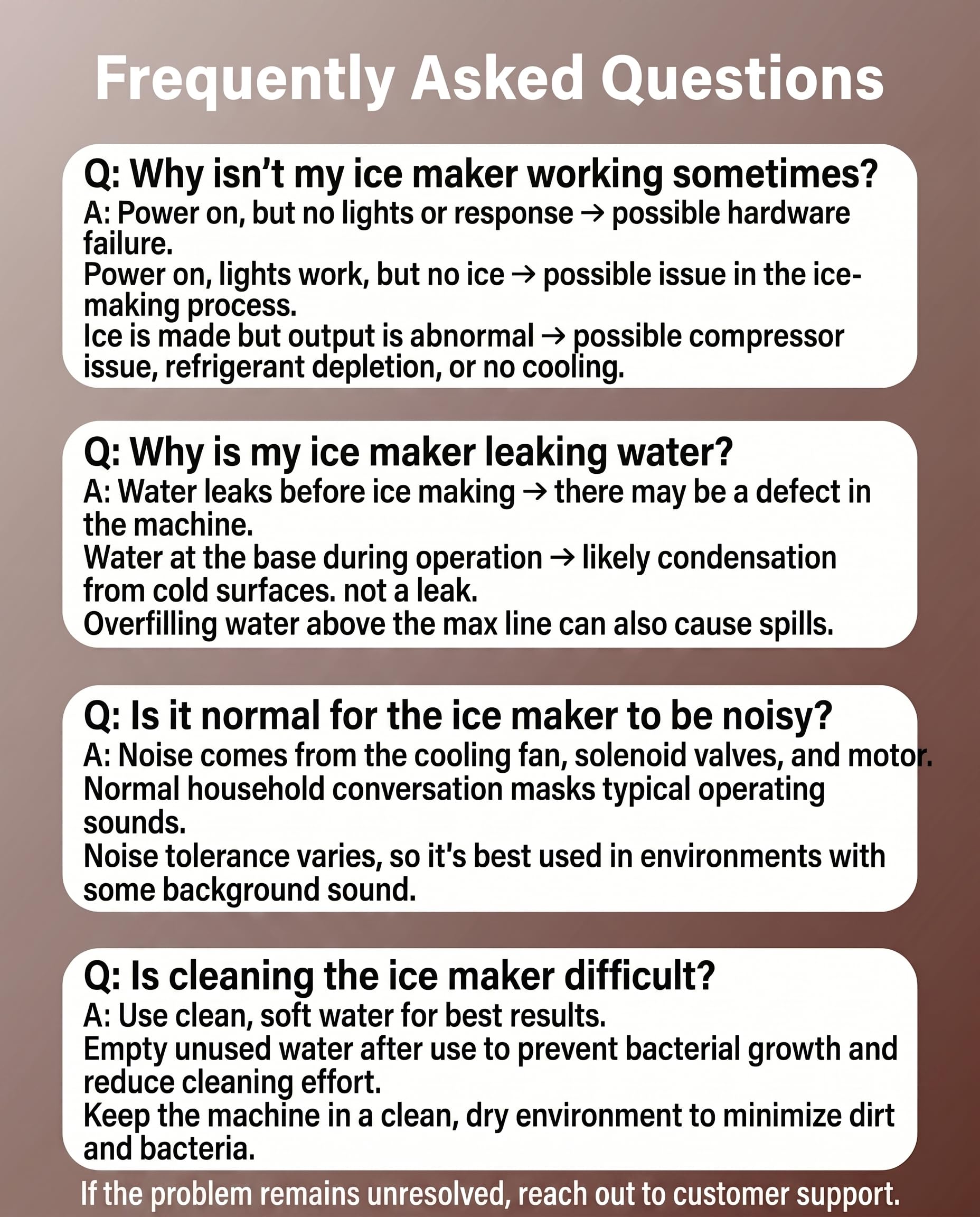 Silonn Ice Maker Countertop, 8 Ice Cubes in 6 Mins, 26.5 lbs/24H, 2 Bullet Ice Sizes, Self-Cleaning Bullet Ice Maker, Portable Ice Machine for Kitchen, Party, Office, and RV Camping