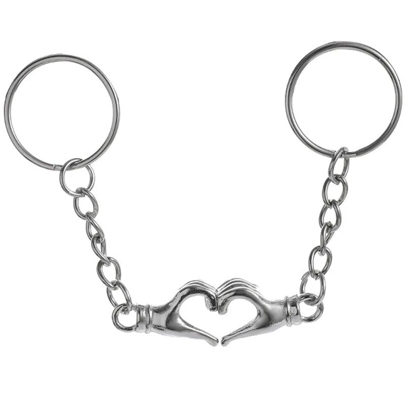 HandLink™ Couple Keychain 💑 — Always Connected Together