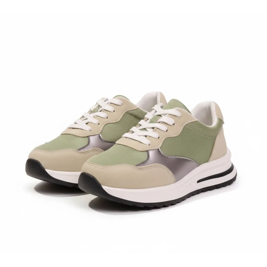Women's Sneakers | Stylish Breathable Vegan Leather with Comfort