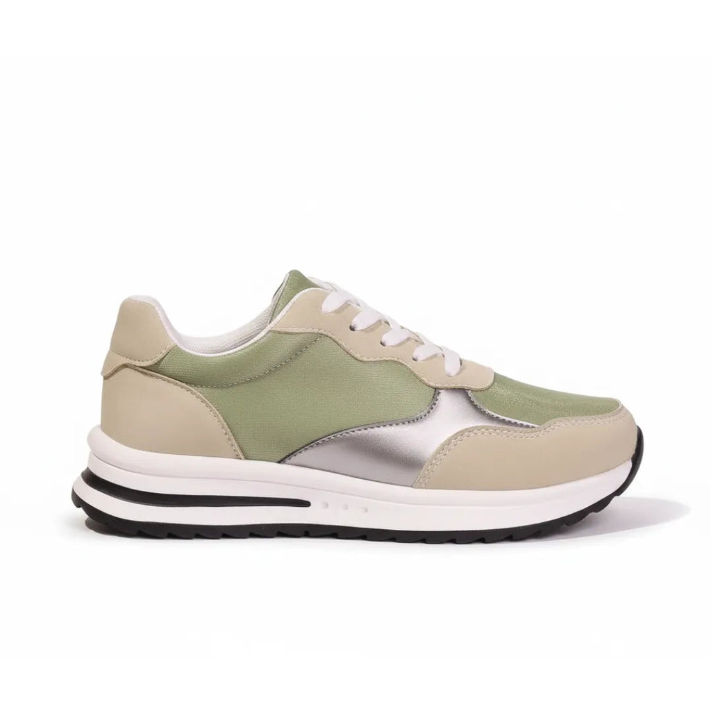 Women's Sneakers | Stylish Breathable Vegan Leather with Comfort