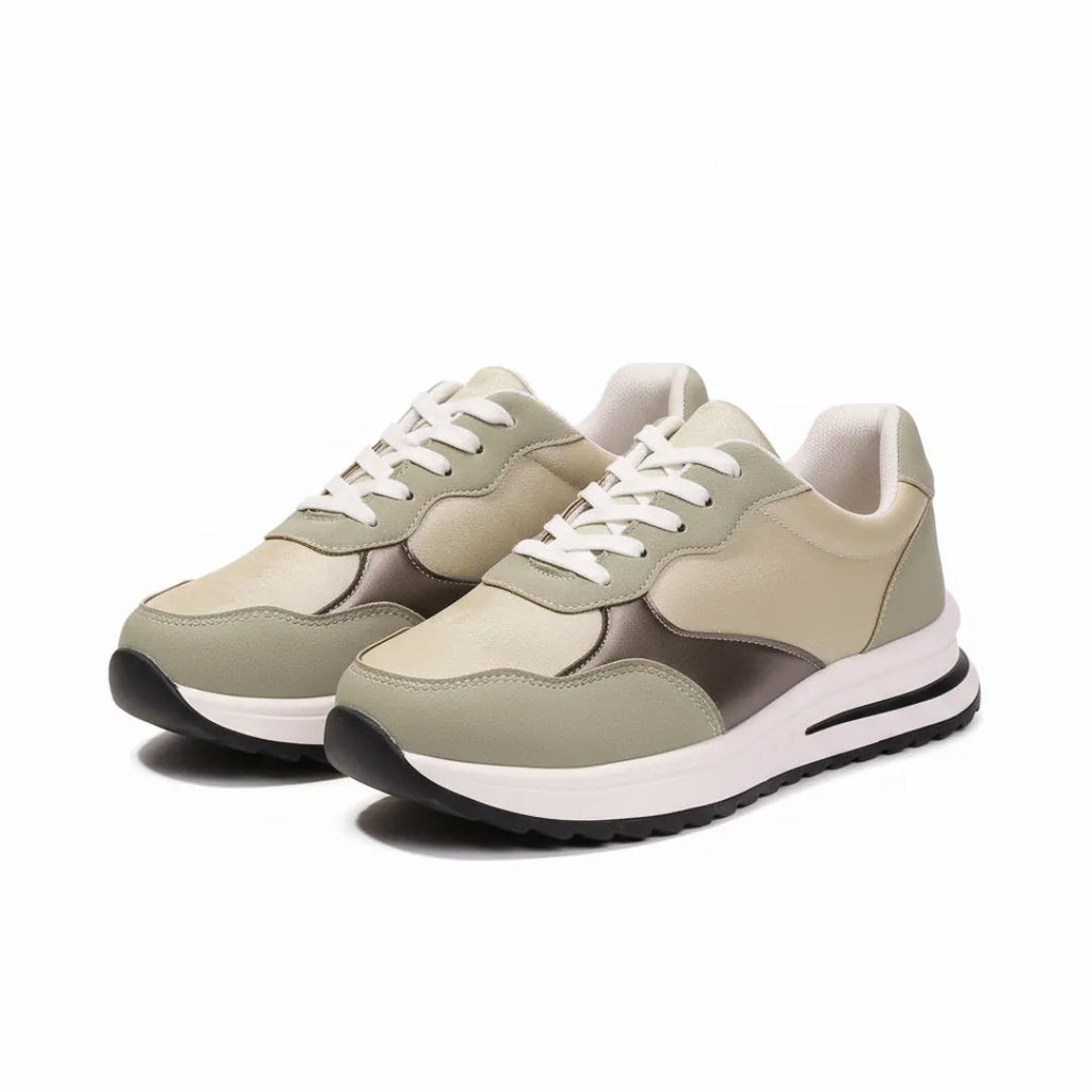 Women's Sneakers | Stylish Breathable Vegan Leather with Comfort
