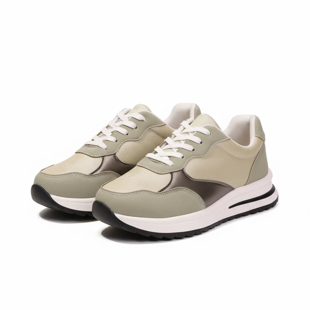 Women's Sneakers | Stylish Breathable Vegan Leather with Comfort